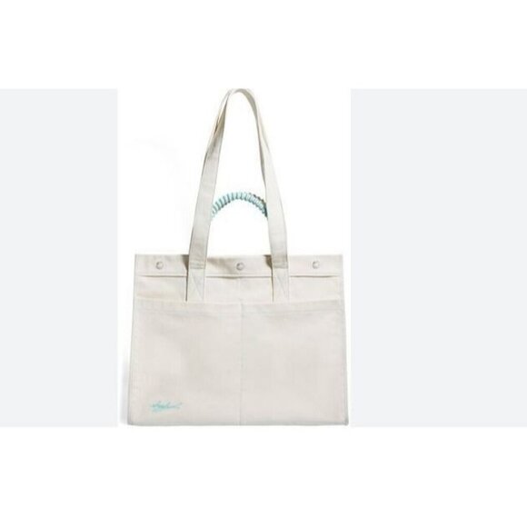 AIMEE KESTENBERG Jumbo You're My Everything XL canvas tote - Off white - Picture 7 of 7